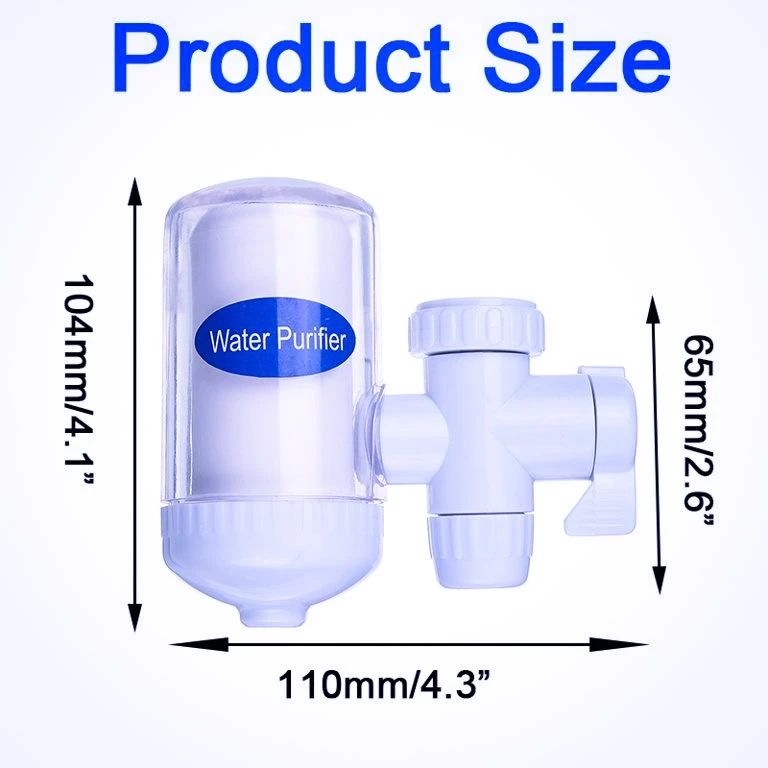 Cleanable ceramic cartridge water faucet tap purifier with filter - Image 6