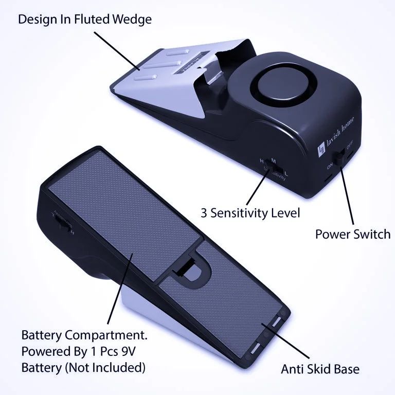 Door Stop Alarm/Security Door Stopper. - Image 3