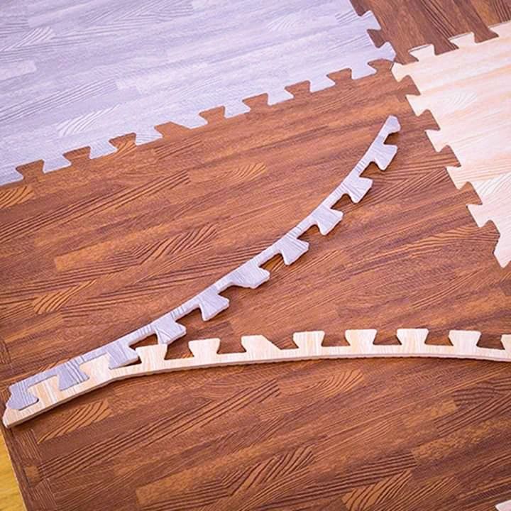 Wooden Grain Interlocking Foam Floor Mat/Anti-Fatigue Flooring - Image 8