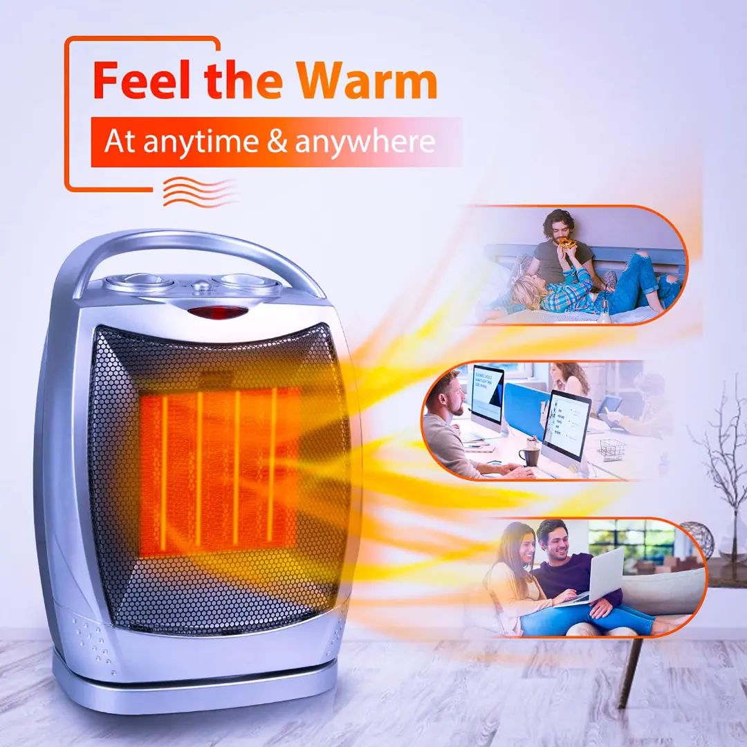 Portable ceramic space heater - Image 4