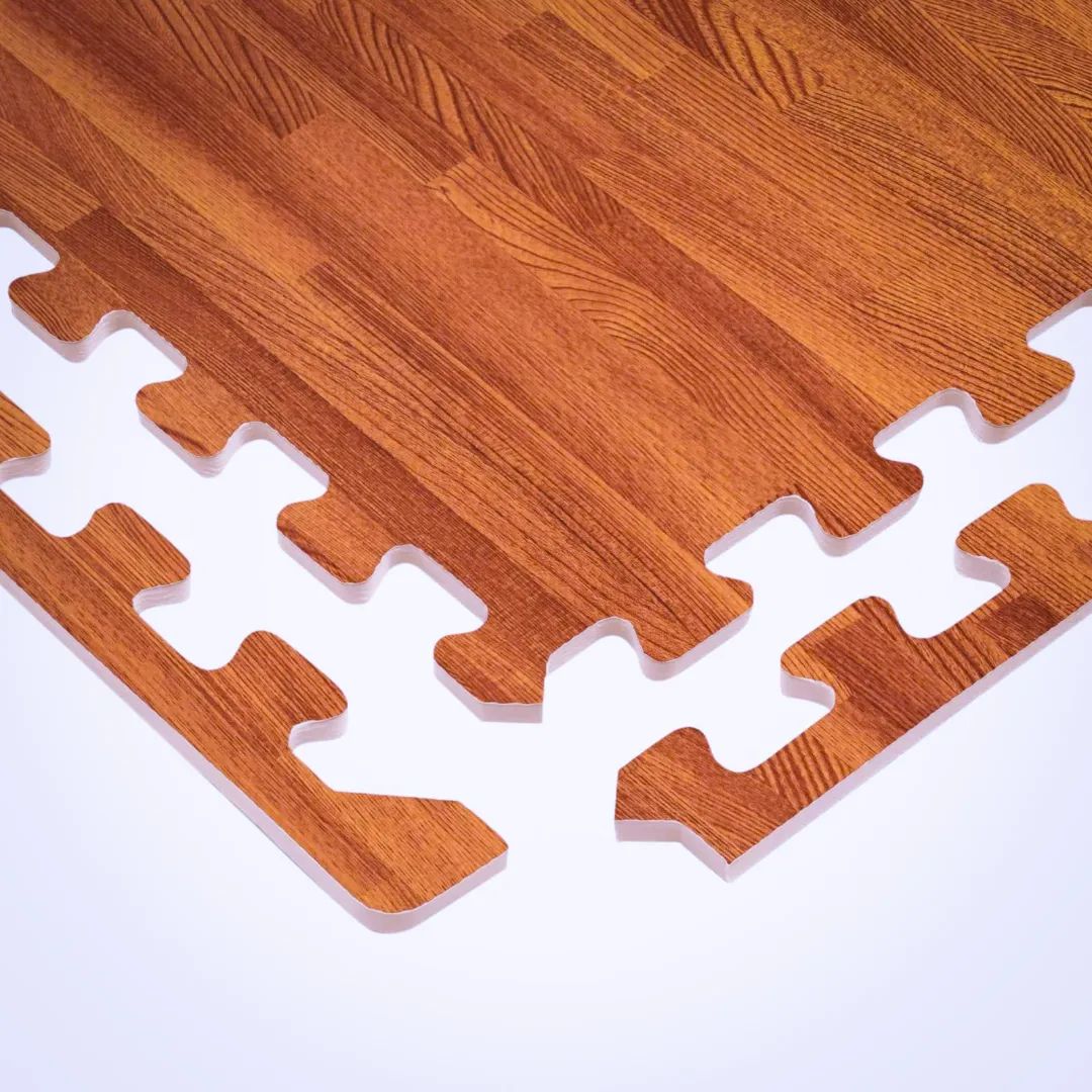 Wooden Grain Interlocking Foam Floor Mat/Anti-Fatigue Flooring - Image 4