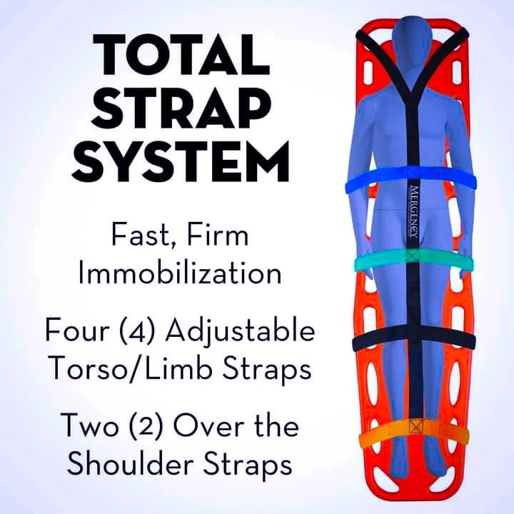 Spider Strap for Spine Board Stretcher - Image 3