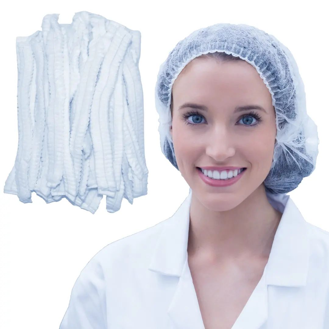 Disposable hair nets/cap.