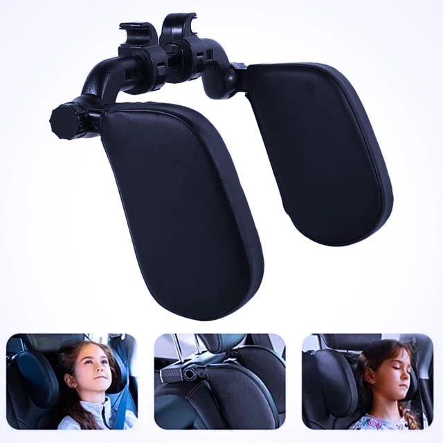 Car seat side pillow/ headrest neck pillow for kids and adults.
