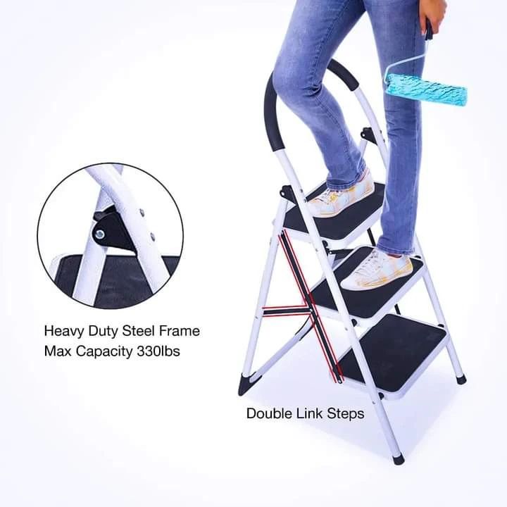HEAVY DUTY STEEL STEP LADDER - Image 6