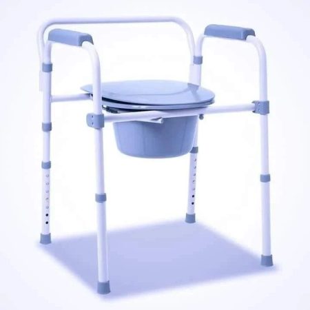 Steel Commode Toilet Raised Seat.