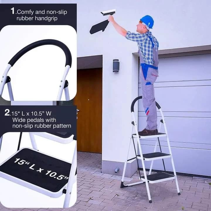 HEAVY DUTY STEEL STEP LADDER - Image 5