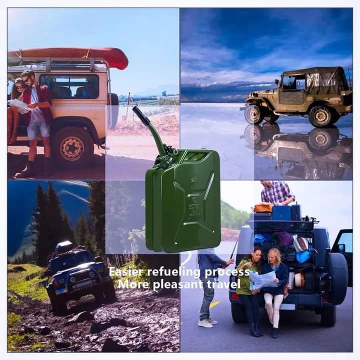 Portable Fuel Jerry Can/ Fuel Tank Steel Tank - Image 7