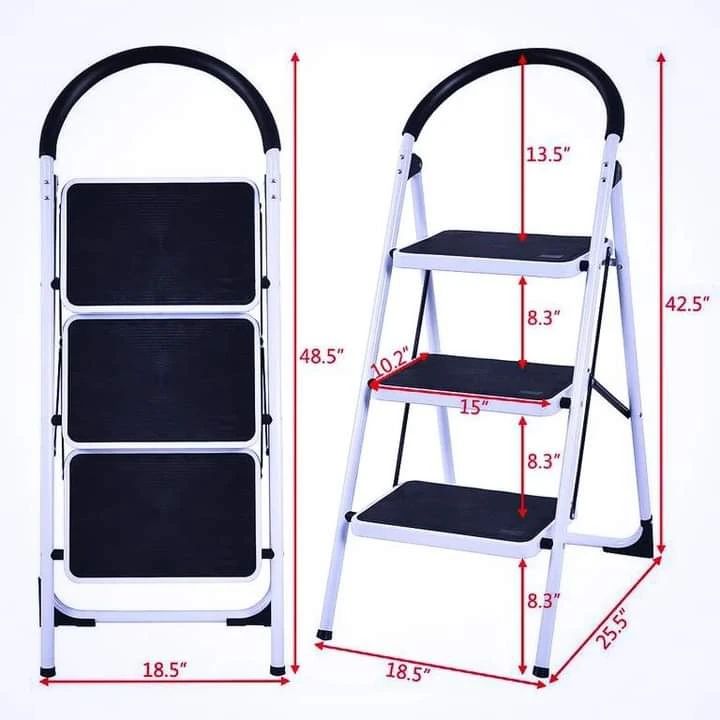 HEAVY DUTY STEEL STEP LADDER - Image 3