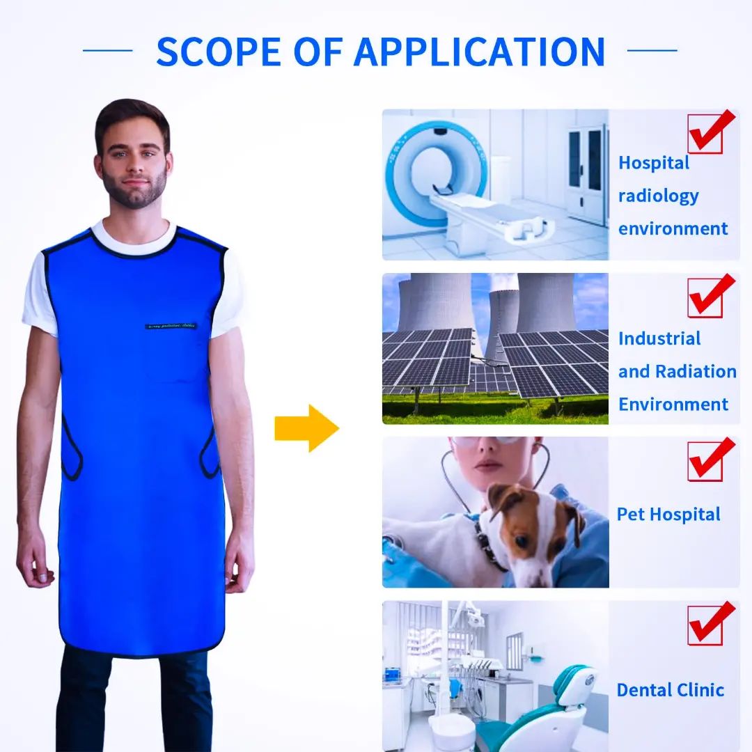 X-ray apron/lightweight x-ray shield apron for adult / dental lead apron - Image 6