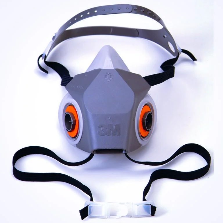 3m half mask reusable respirator. - Image 4