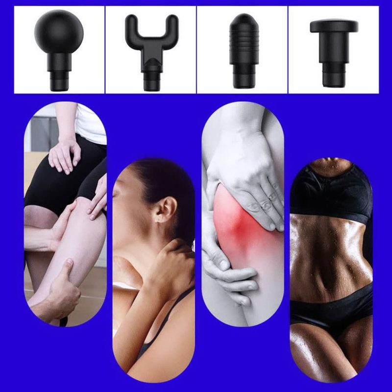 Massage Gun Deep Tissue, Handheld Electric Muscle Massager, - Image 4