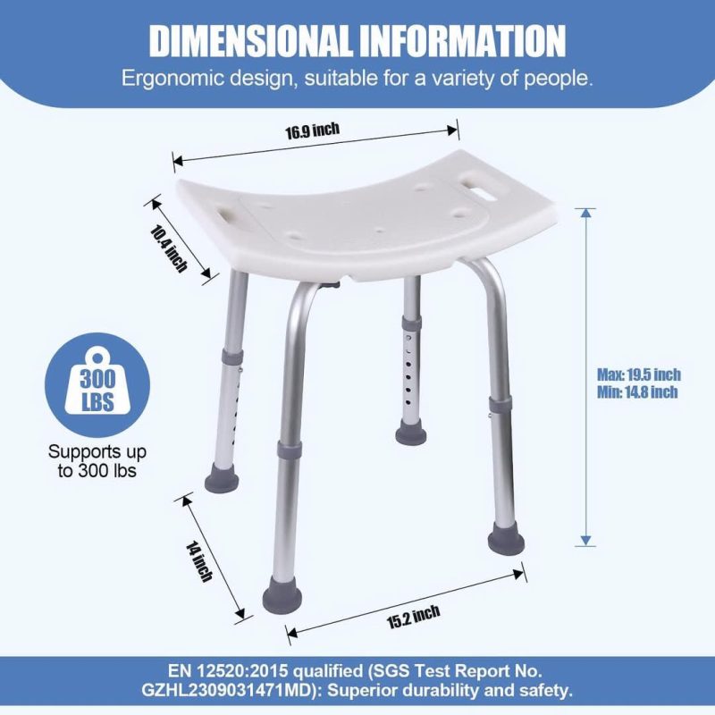 Shower stool / bath stool - Image 2