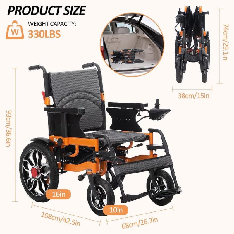 Folding Electric Wheelchairs - Image 6