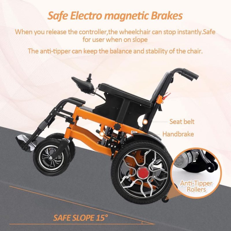 Folding Electric Wheelchairs - Image 9