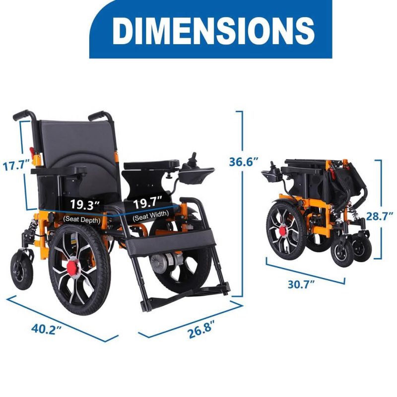 Folding Electric Wheelchairs - Image 5