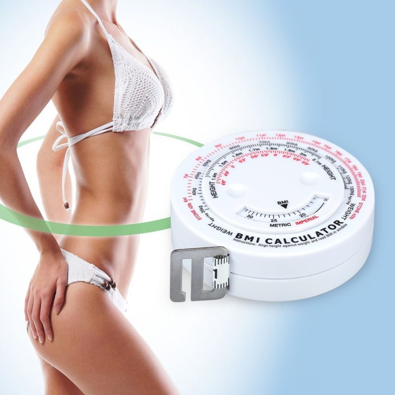 BMI Measuring Tape, Body Tape Measure BMI Anatomical Tape Measure with BMI Calculator - Image 4