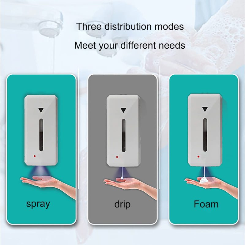 1 litre Automatic Hand Sanitizer Dispenser,Touchless Soap - Image 6