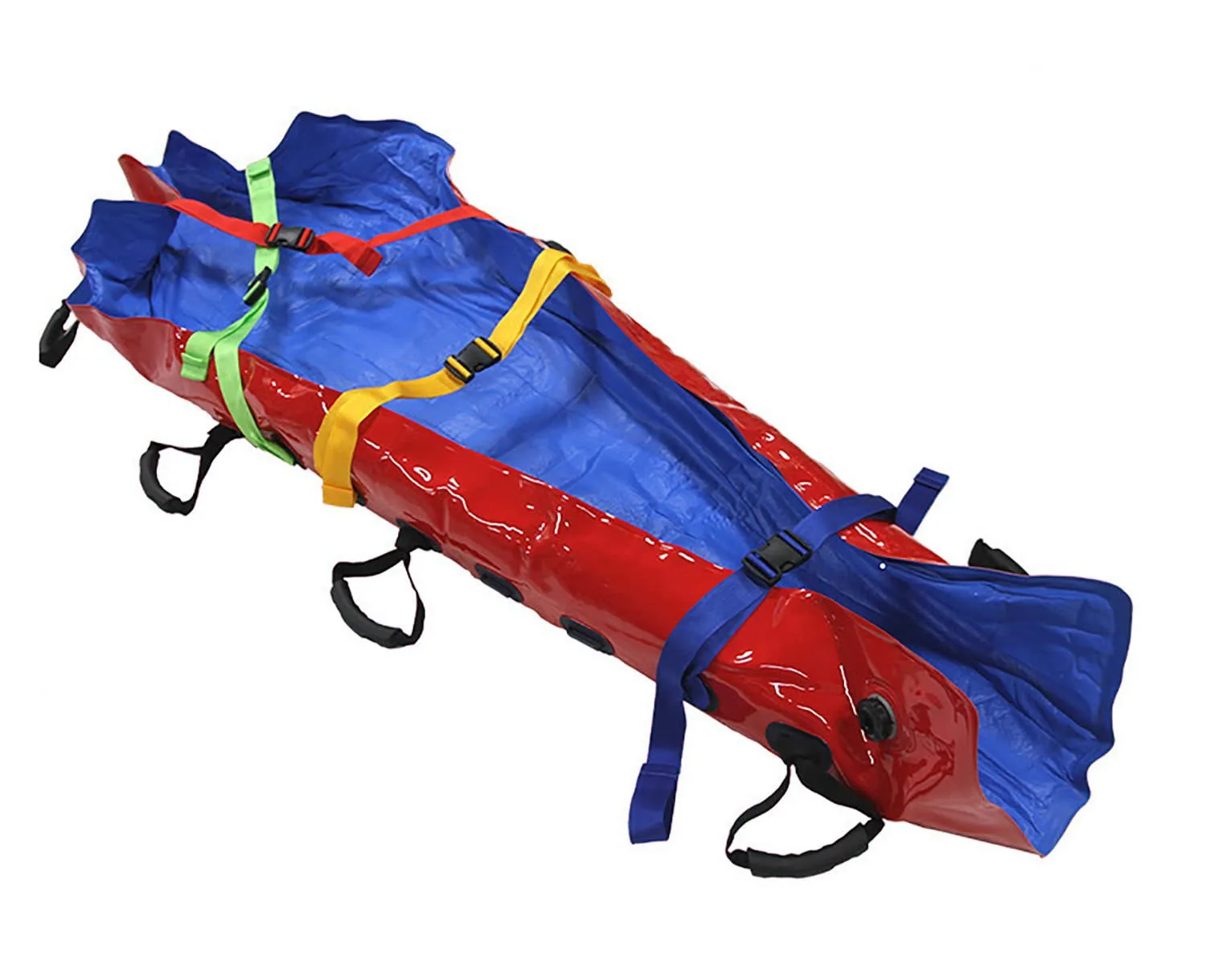Emergency Rescue Stretcher, Universal First Aid Adult Vacuum Stretcher, Foldable Multi-handle Stretcher, Fire Soft Stretcher Bearing Weight 160Kg