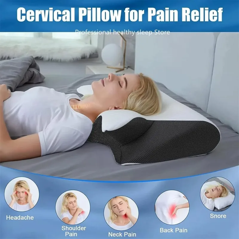 Cervical Neck Memory Foam Pillow - Image 8