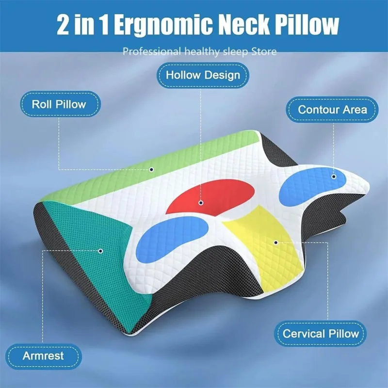 Cervical Neck Memory Foam Pillow - Image 7