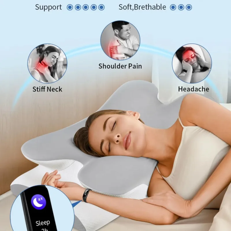 Cervical Neck Memory Foam Pillow - Image 3