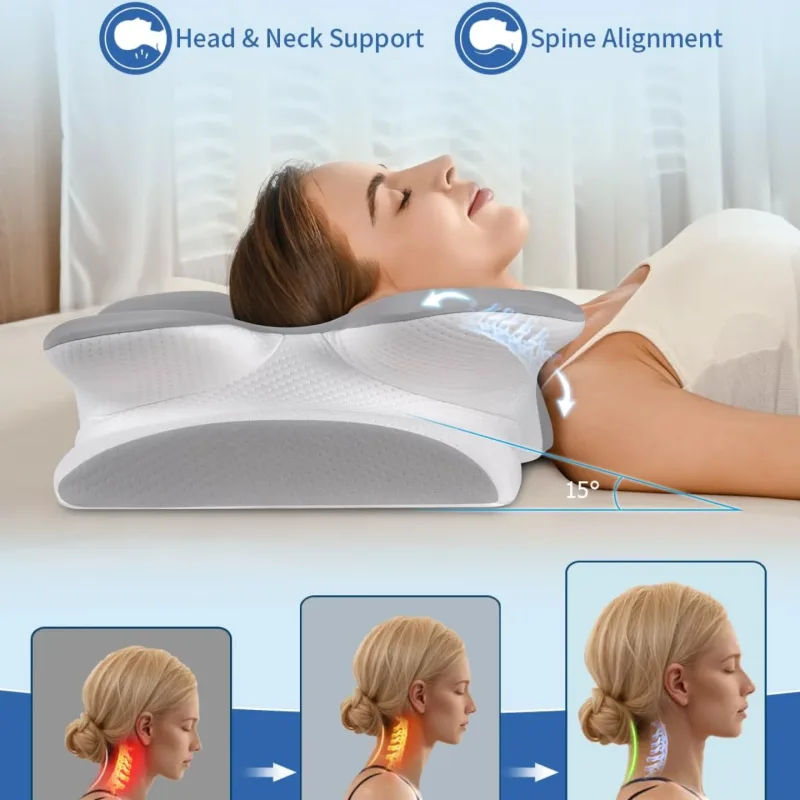 Cervical Neck Memory Foam Pillow - Image 2