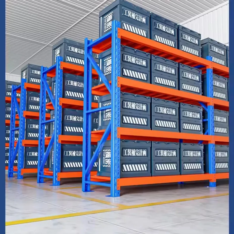 Heavy Shelving Rack with Steel Decking – Storage Racks - Image 3