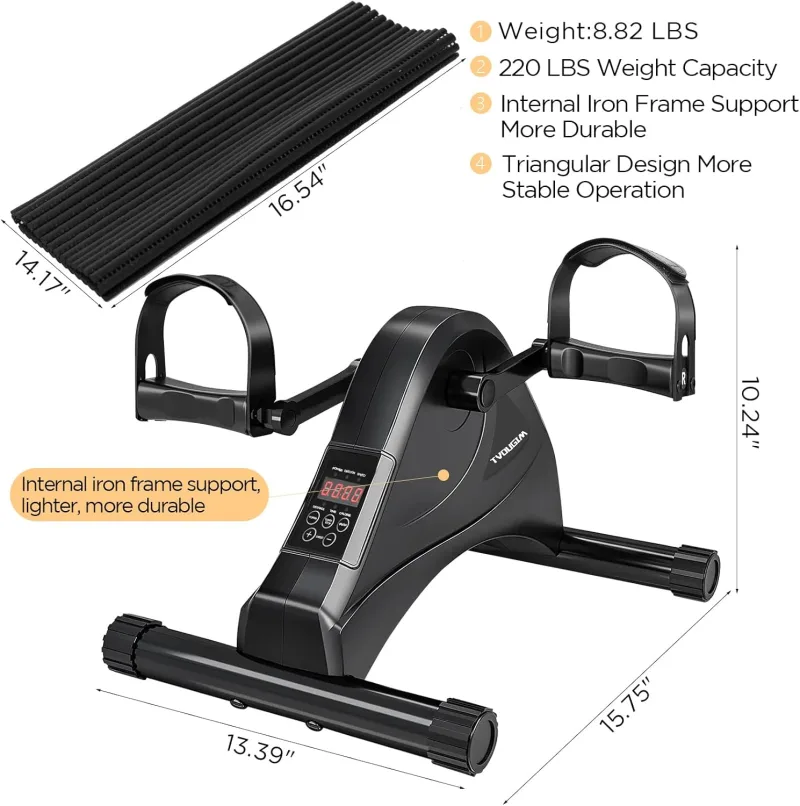 Motorized Mini Exercise Bike / Electric Pedal Exerciser - Image 6