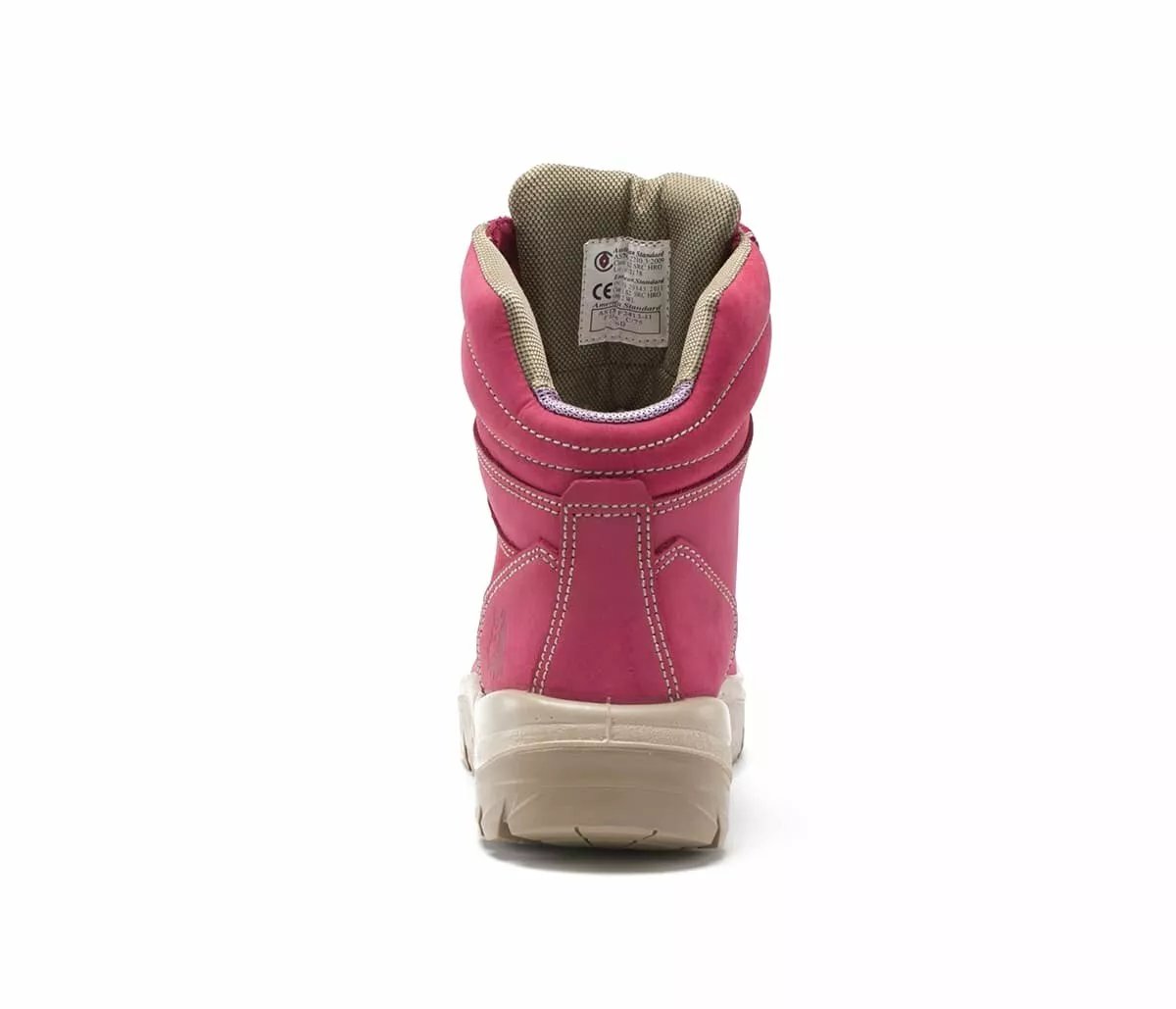 Steel Blue Southern Cross Ladies Steel Toe Boot (Pink) - Image 3