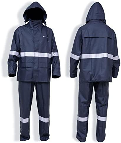 Reflective Heavy Duty Rain Suit - Image 5