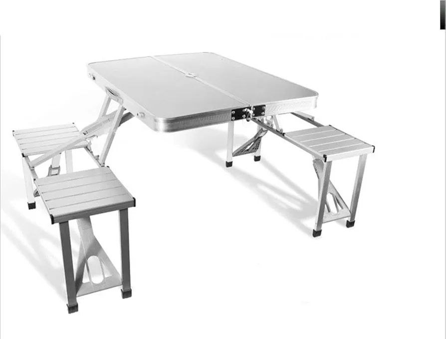 Portable Aluminum Adjustable Picnic Table
