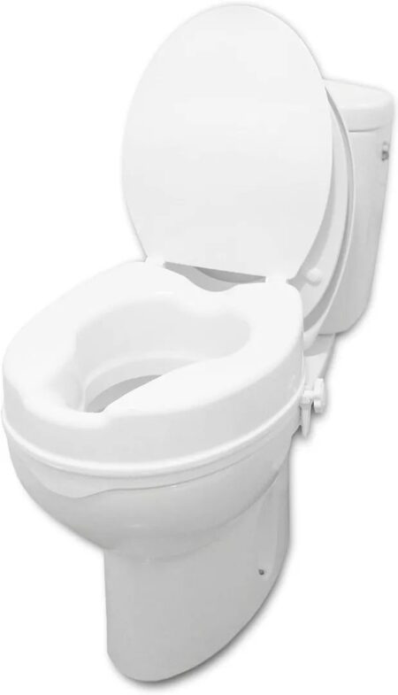 RAISED TOILET SEAT WITHOUT ARMS