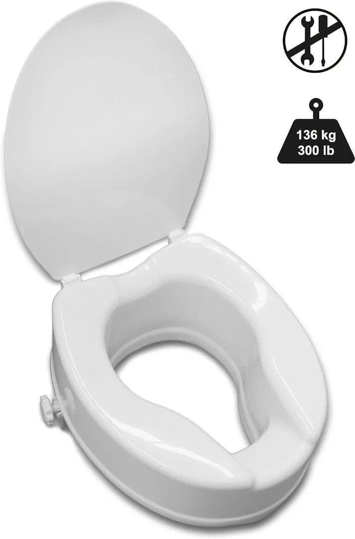 RAISED TOILET SEAT WITHOUT ARMS - Image 3