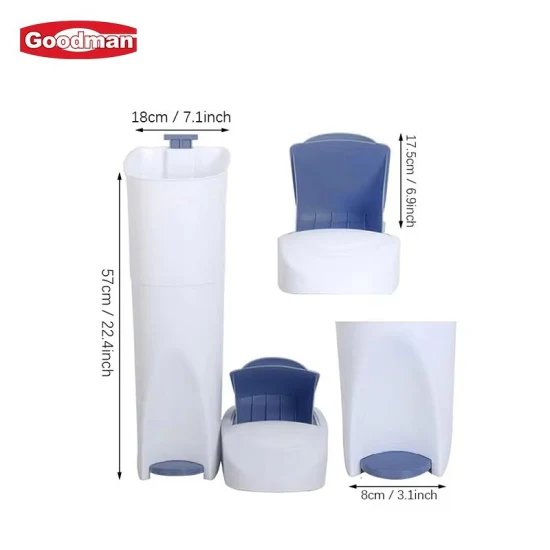 Plastic Pedal Sanitary Bins - Image 2