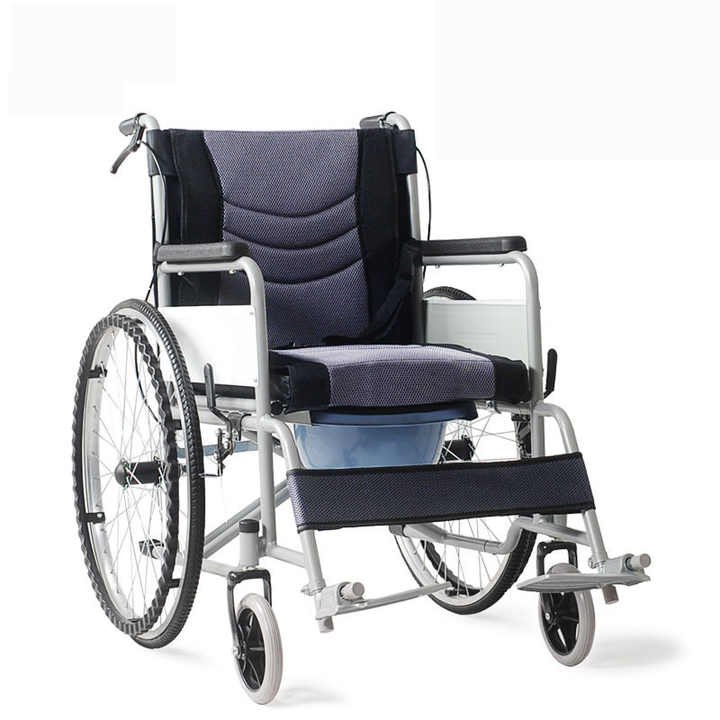 Wheelchair with Commode