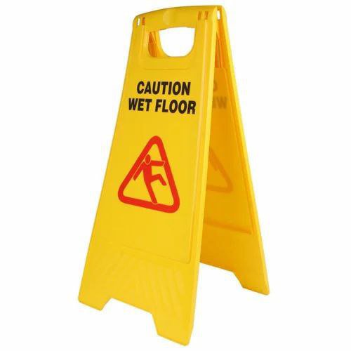 2 SIDED FLOOR SAFETY SIGN