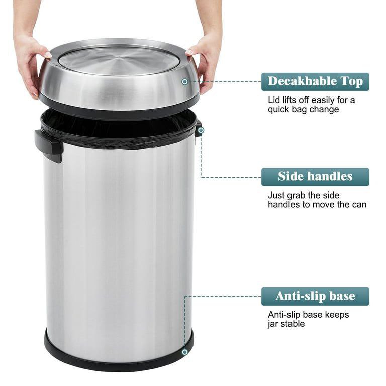60L SWING TOP DUST BIN b9 - Image 4