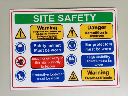 Site Safety Sign