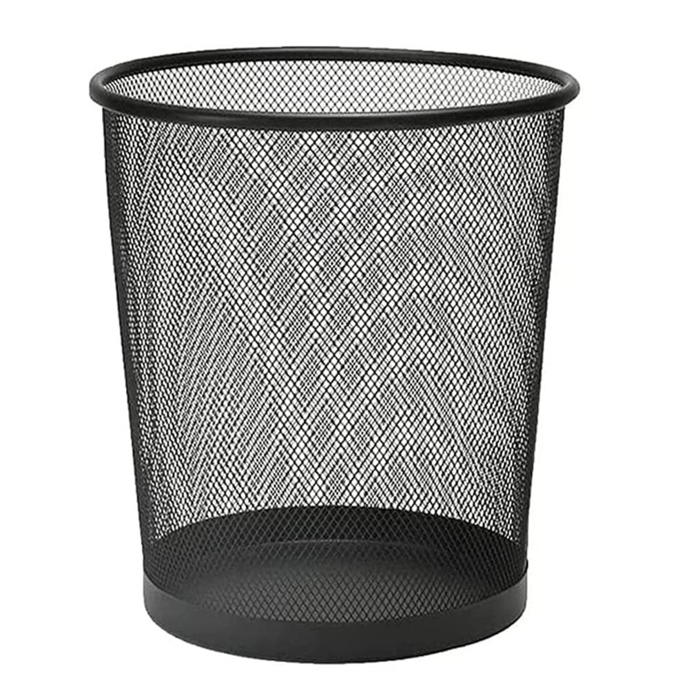 Metal Mesh Trash Can