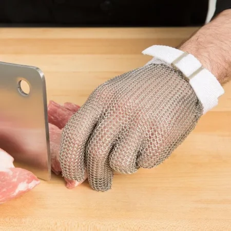 Cut Resistant Stainless Steel Mesh Glove