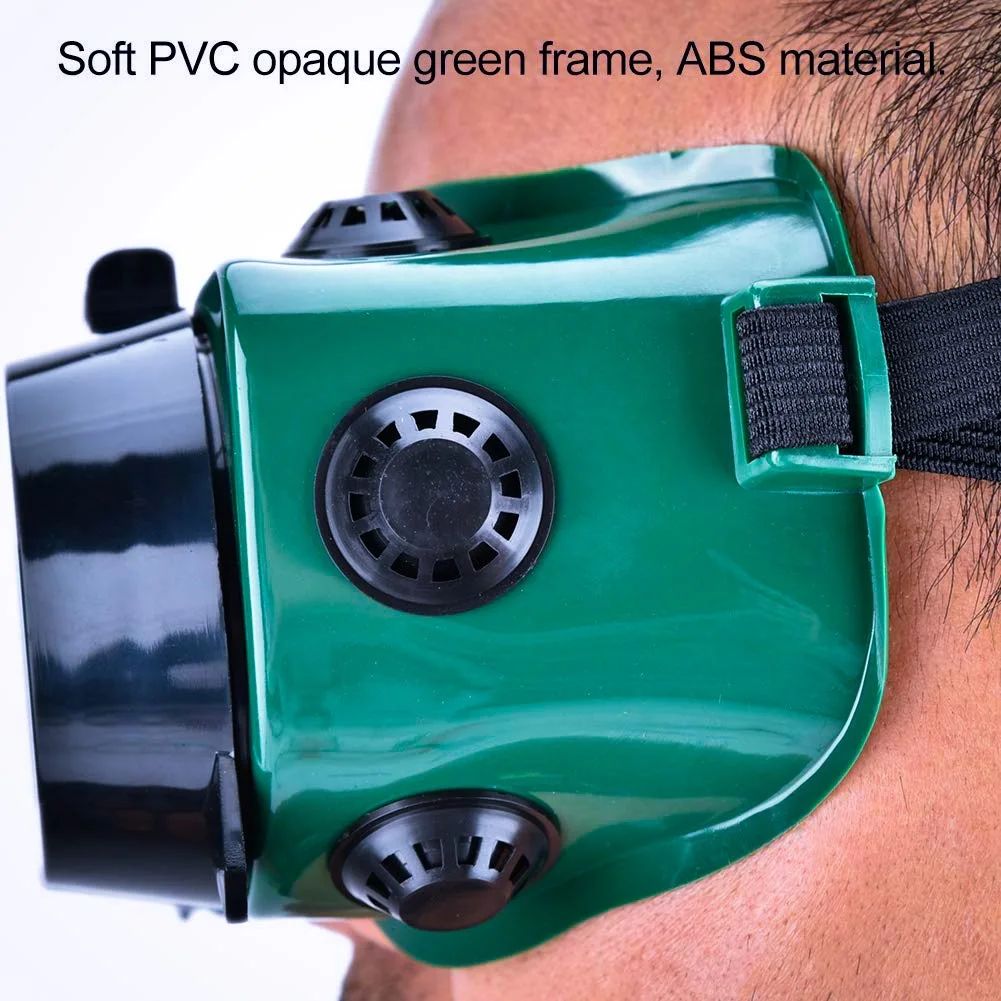 Flip-up front welding goggles with lens. - Image 4