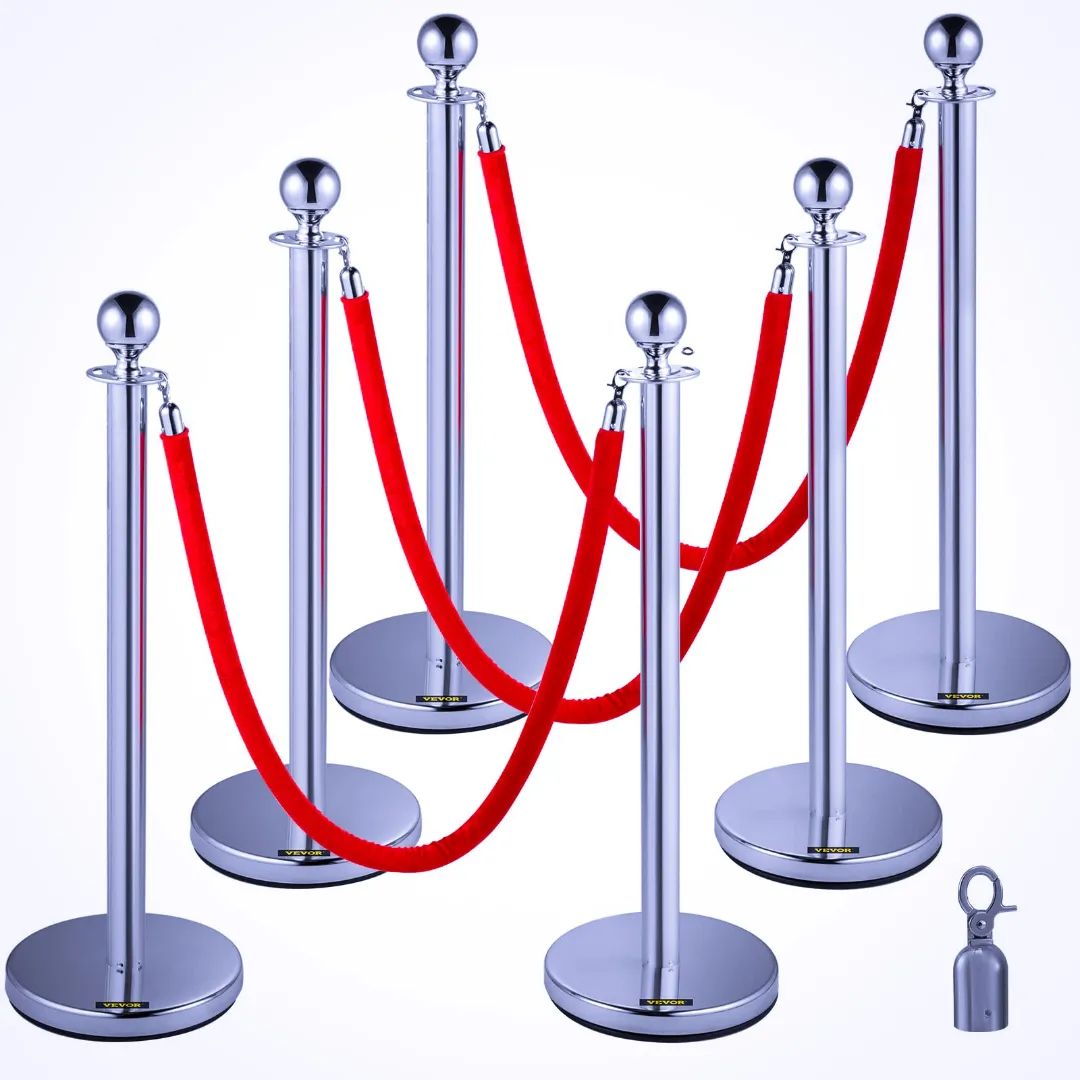Stainless Steel Stanchion Post Queue
