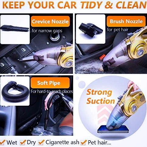 4 In 1 Portable Car Vacuum Cleaner - Image 4