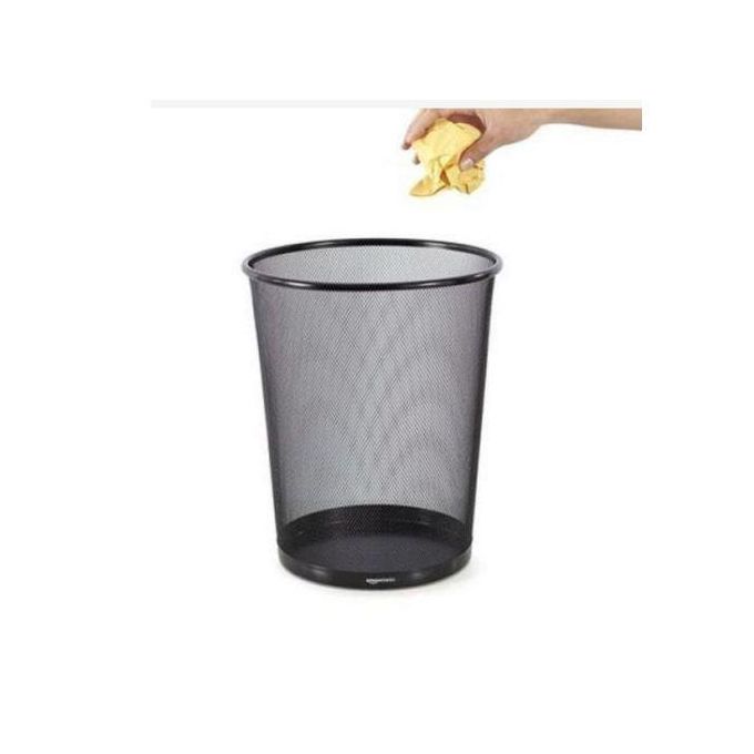 Metal Mesh Trash Can - Image 5
