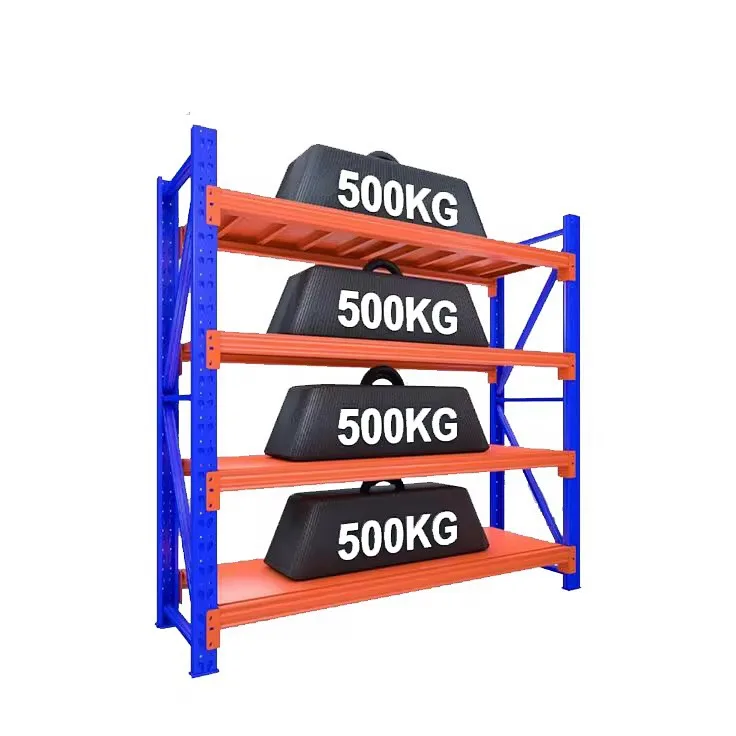 Heavy Shelving Rack with Steel Decking