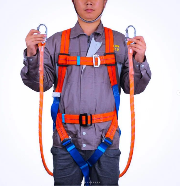 Full Body Safety Harness Belt With Shock Absorber