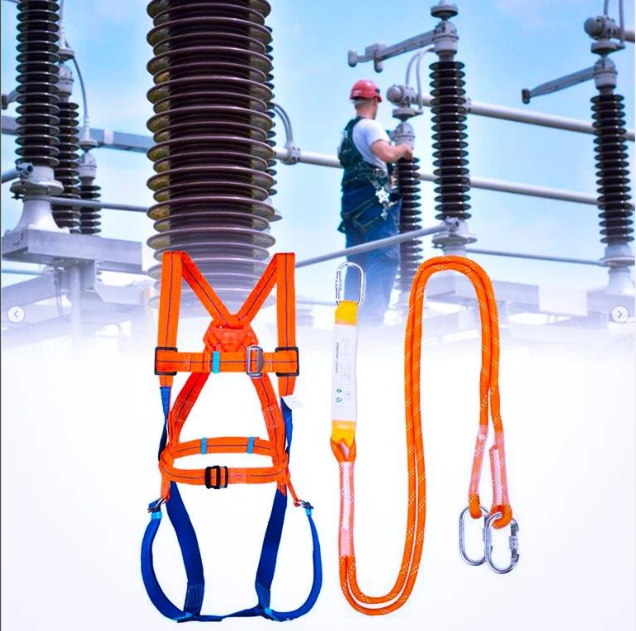 Full Body Safety Harness Belt With Shock Absorber - Image 6