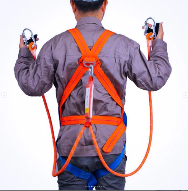 Full Body Safety Harness Belt With Shock Absorber - Image 5