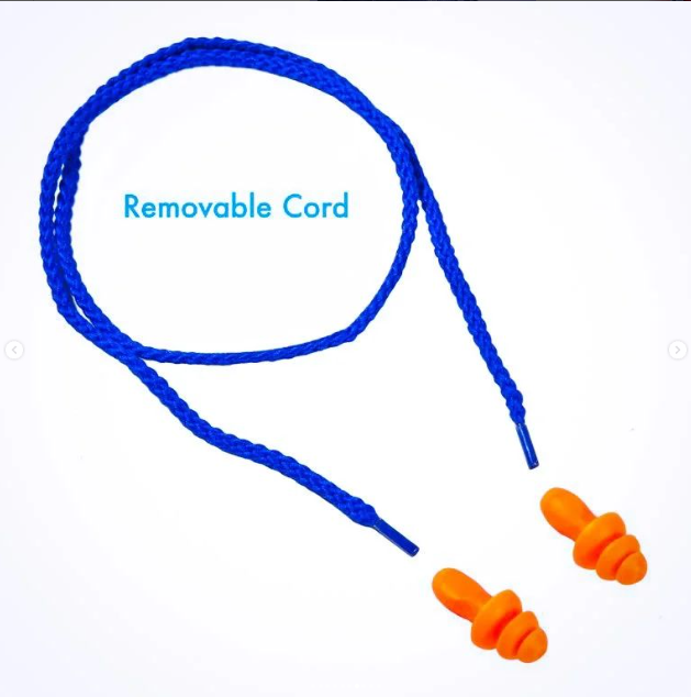 Silicone Earplugs With Strings - Image 4